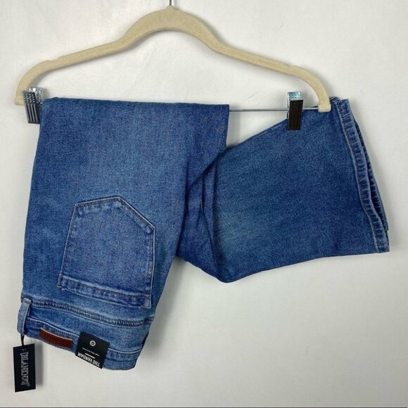 NWT Blank NYC Kick Flare Vandam Jeans Dance Off Size 29 High Rise Denim New Jean - Picture 11 of 12